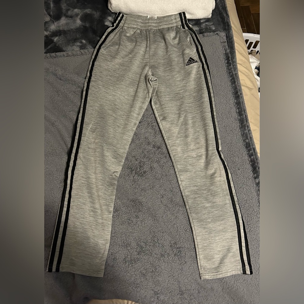 Adidas Grey Athletic Joggers